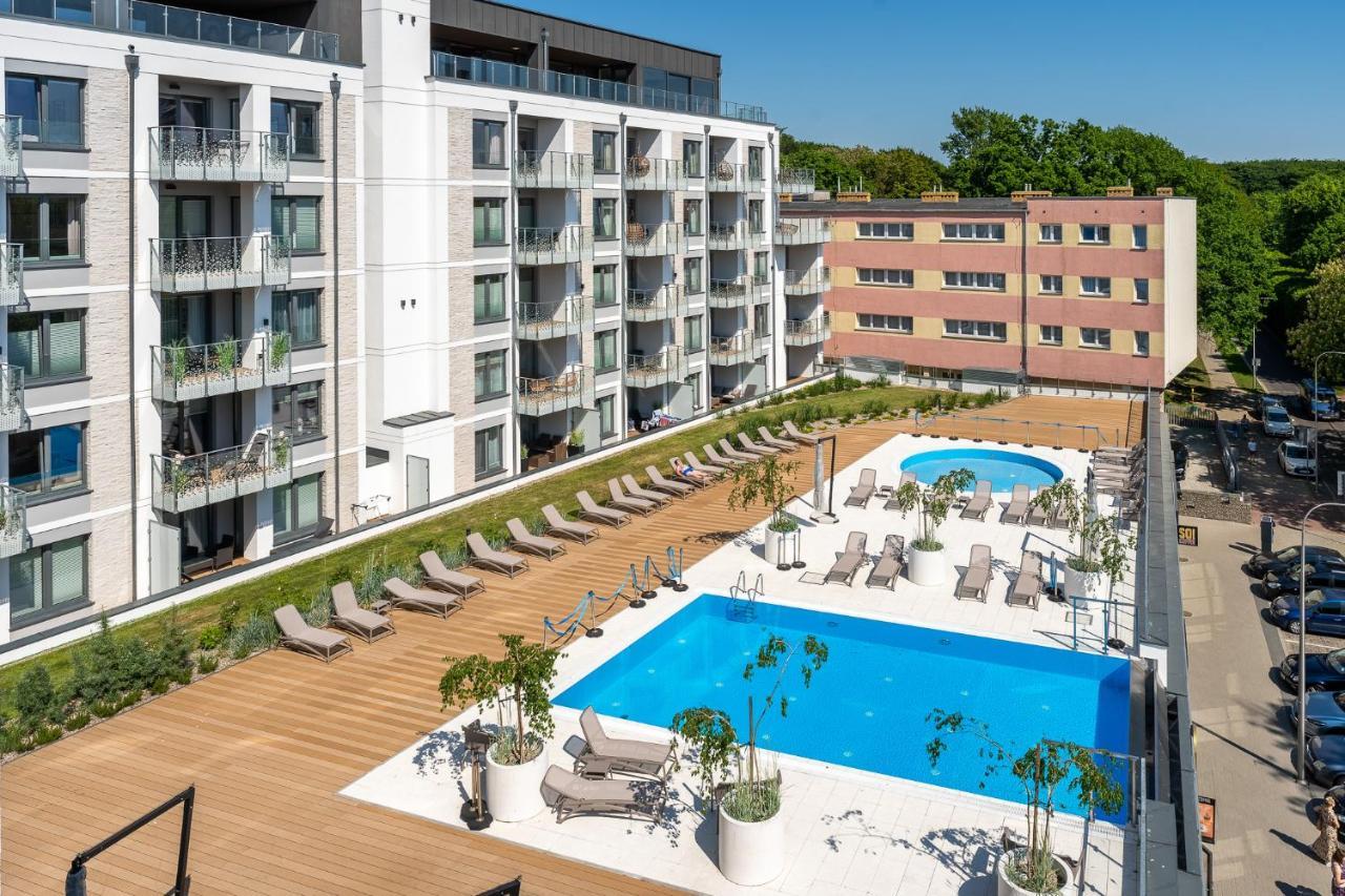 Nadmorskie Tarasy Apartament Wave Surfingbird Kołobrzeg Esterno foto
